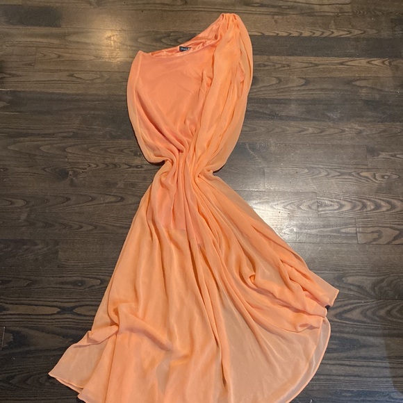 Guess by Marciano dress in size small orange colour - Picture 2 of 2